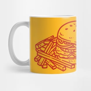 Burger lovers Mug